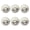 6pcs Black White, variant on YIFAEUX Felt Cat Toy Balls Quiet Play Kitten Ball Toys Cat Kicker Exercise Toy Soft Pom Pom Balls for Indoor Kitten Training And Entertainment