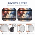 thumbnail image 6 of Windshield Sun Shade, Cloud Red and Blue Dragon Foldable Car Sun Shade Windshield for Front, 2 Pieces, 6 of 7