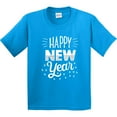 thumbnail image 3 of Inktastic Happy New Year in Hand Lettering Youth T-Shirt, 3 of 5