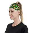 thumbnail image 5 of Uemuo St Patrick's Day10 Printed Sports Headbands for Men Women,Moisture Wicking Workout Headband, Sweatband Headbands,Non-slip Workout Gym Yoga Headband, 5 of 9