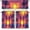 Beach Coconut Tree, variant on Tropical Palm 3-Piece Kitchen Curtain Set, Rod Pocket Kitchen Curtain Valance and Tiers Set, Washable Drape Window Treatment Set (54"x18"+27.5"x36"x2)