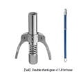 thumbnail image 3 of Scienceny Acoplador de herramienta de engrase Manual desmontable 690Bar anillo de sellado de goma de doble mango accesorios de boquilla de acero Herramientas eléctricas 1 pieza con manguera, 3 of 6