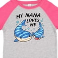 thumbnail image 4 of Inktastic My Nana Loves Me Whale Shark Boys or Girls Toddler T-Shirt, 4 of 5