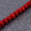thumbnail image 6 of K-KED Natural Stone Red Turquoise Gemstone Round Spacer Loose Beads 6mm 8mm 10mm 16"-4 mm, 6 of 7