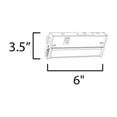 thumbnail image 4 of Maxim Lighting 89862BZ 6 in. CounterMax 5K 2700-5000K LED Under Cabinet Light, Bronze, 4 of 5