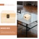 thumbnail image 5 of EeaseMX Caja de regalo de boda, caja para envolver regalos, caja de regalo para dama de honor, caja de madera para dama de honor, 5 of 8