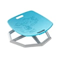 thumbnail image 2 of Silla giratoria infantil con asiento sensorial giratorio, antideslizante, segura, estable, de PP y estructura metálica, ideal para entrenar la coordinación corporal, adecuada para la sala Azul, 2 of 8