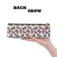 thumbnail image 4 of Goofa Vintage Butterflies Pattern Pencil Case Portable Stylish Triangle Pencil Pouch with Zipper Leather Cosmetic Pouch Bag Makeup Cosmetic Pencil Pouch, 4 of 9