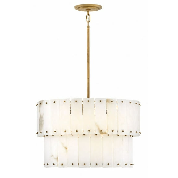 Fredrick Ramond Fr47751 Simone 6 Light 24" Wide Waterfall Chandelier - Gold