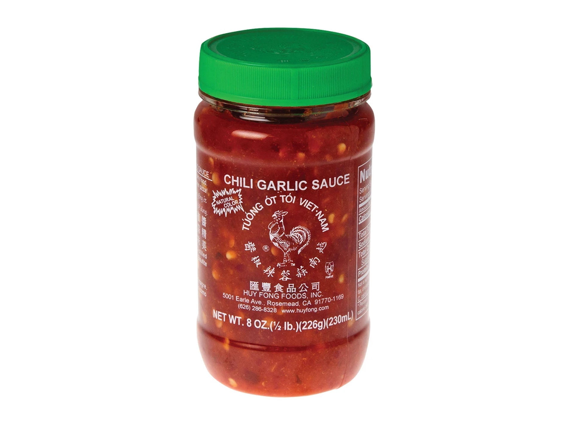 Pack of 12, Huy Fong Chili Garlic Sauce, 8 oz