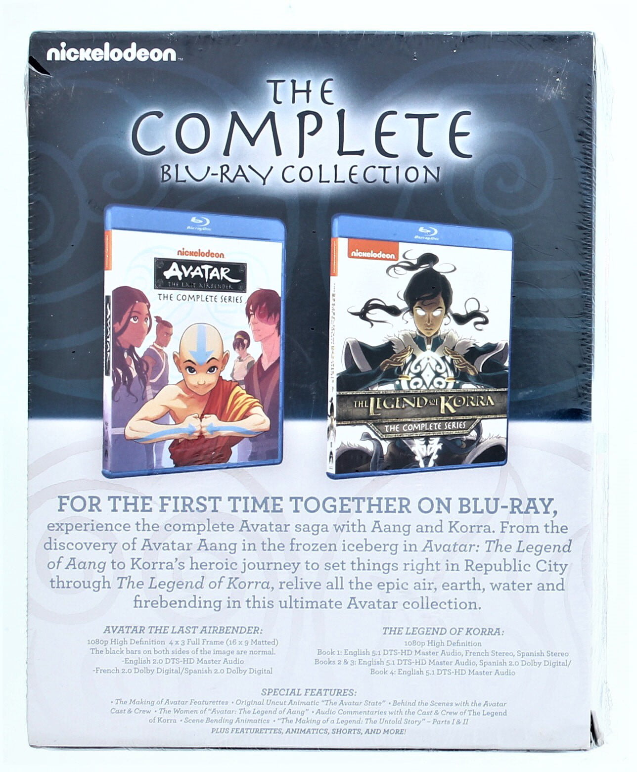 Avatar The Last Airbender  The Complete Series  Seasons 13  15th  Anniversary Limited Edition SteelBook BluRay Box Set  Walmart Canada