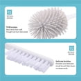 thumbnail image 2 of Cepillo De Limpieza Cepillo De Inodoro Colgante Cepillo De Fregado Resistente Cepillo De Baño Doméstico Resistente Al Desgaste Cepillo Suave Portátil De Mango Largo Para El Hogar Guardurnaity HA027835-00, 2 of 7