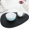 thumbnail image 4 of Tapis de Table Imperméable Antidérapant en Cuir Triangulaire Nordique (Noir), 4 of 5