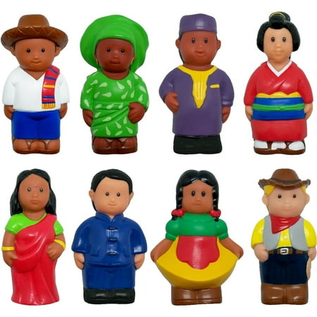UPC: 0768631006210 | Get Ready Kids Multicultural Around-the-World Figures Set of 8