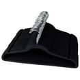 thumbnail image 5 of Drevy Premium Non Slip Velvet Hangers - Heavy Duty - Coat Suit Hangers (Black, 150), 5 of 7