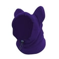 thumbnail image 3 of Stgfyxgs Dog Hood Winter Hat Headgear Earmuffs Costume Soft Neck Warmer Scarf Pet Winter Hood Hats for Kitten Cat Pet Small Dog Hiking Violet, 3 of 9
