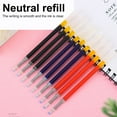 thumbnail image 1 of Musbetu 20Pcs Gel Pen Refills Large Capacity 0.5mm Nib Clear Ink Leak Proof Eco-friendly Replacement Lightweight Student Stationery Pen Replacement Refills Office Supply, 1 of 7