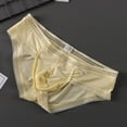 thumbnail image 3 of Ropa Interior De Seda De Hielo Para Hombres Sexy Calzoncillos Translúcidos De Cintura Baja Elástica Altapangjing, 3 of 3