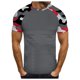thumbnail image 1 of Playeras Cuello V Para Hombre, Camiseta Informal De Moda Con Estampado De Camuflaje, Cuello Redondo Y Manga Corta, 1 of 5