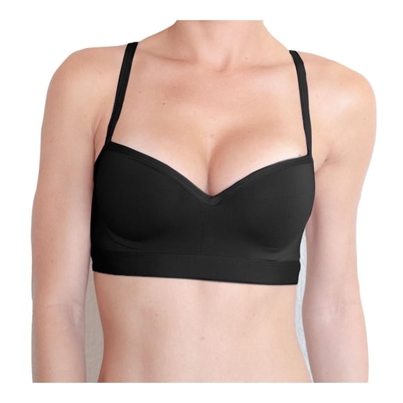 Brasier Marel para Mujer, Deportivo Liso Negro Talla 32B