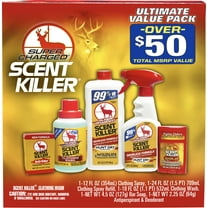 Wildlife Research Super, Charged Scent Killer Hunting Scent Elimination - Ultimate Value Pack