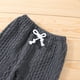 thumbnail image 2 of Gibobby Conjunto de sudadera para niña Manga larga Punto Sudadera con capucha Tops Pantalones sólidos Pantalones Ropa de dormir 2PCS Ropa(Gris,18-24 Meses), 2 of 5