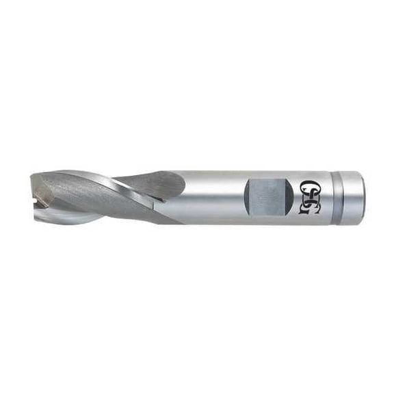 Osg HSS End Mill, 17/32in.dia., 1-1/8in.Cut L 5731500