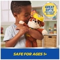 thumbnail image 4 of GUND PAW Patrol Official Rubble Take Along Buddy Plush Toy, Premium Stuffed Animal for Ages 1 & Up, Yellow/Brown, 13”, 4 of 10