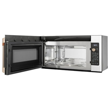 Café - 1.7 Cu. Ft. Convection Over-the-Range Microwave with Air Fry - Matte white