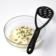 thumbnail image 4 of Triturador de patatas ligero resistente al calor de alta resistencia seguro para utensilios de cocina antiadherentes, dispositivo de nailon de agarre suave, negro JAMW Sencillez, 4 of 5