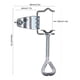 thumbnail image 4 of Soporte de sombrilla para patio de servicio , soporte para sombrilla, soporte para sombrilla, abrazadera para pesca en la playa, abrazadera de m Macarena Soporte para sombrilla Clip fijo, 4 of 8