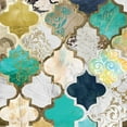 thumbnail image 2 of Sophie 6 12x12 Gold Ornate Wood Framed with Double Matting Museum Art Print Titled - Quatrefoile, 2 of 4