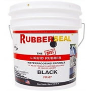 Rubberseal Liquid Rubber Waterproofing Roll On  1 Gallon Black