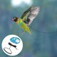 thumbnail image 4 of ZHAOCHENG Entrenamiento de vuelo con cuerda para ajustar el kit de cuerda de arnés para pájaros y arnés para animales (azul monje (L)), 4 of 5