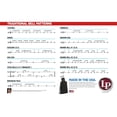 thumbnail image 3 of LP Tri-Bell Set Cowbells LP570 3, 4, and 5 1/2 Black Plastic Patented Vise-Clamp, 3 of 3
