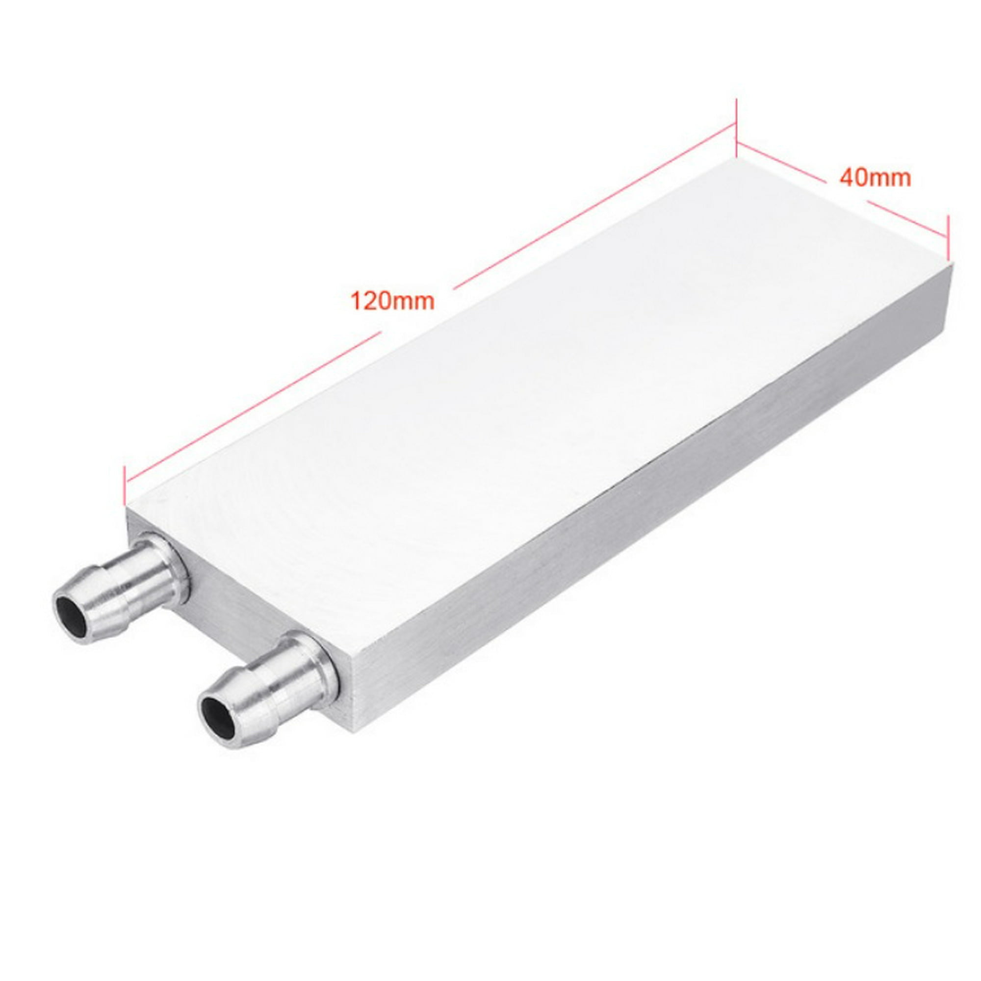 Volkmi Aluminum water-cooled radiator refrigeration piece hair point piece  cup water-cooled heat exchanger 40*200 | Walmart Canada