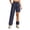 Navy, variant on Cargo Pants Women Baggy - Parachute Pants for Women, Rave Y2K Festival Outfits Hiking Camping Essentials (Navy, XL)