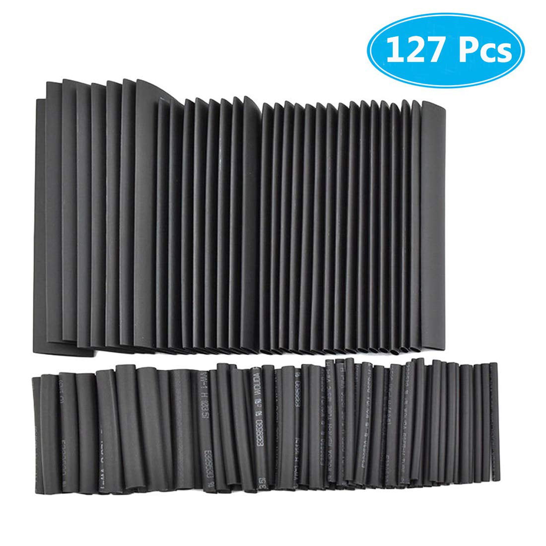 127-530PCS 2:1 Heat Shrink Tube Tubing Sleeving Wrap Wire Wrap Wire Assorted Kit 