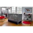 Lolly & Me Color Me 3in1 Convertible Crib Pebble gray