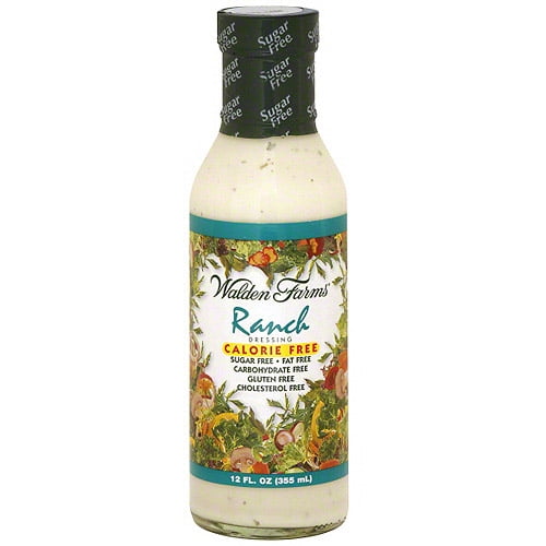 Walden Farms CalorieFree Ranch Dressing, 12 oz (Pack of 6) Walmart