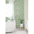 thumbnail image 5 of NextWall  Bird Toile Peel and Stick Wallpaper 20.5 in. W x 18 ft. L - Aquamarine, 5 of 8