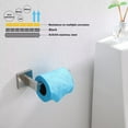 thumbnail image 3 of KOKOSIRI Toilet Paper Roll Holder Brushed Nickel Toilet Paper Holder Stainless Steel for Kitchen Bathroom Dispenser Wall Mounted B2003BR, 3 of 8