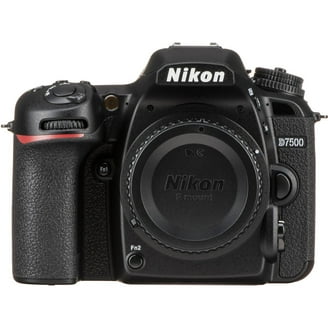 Nikon D7500 DSLR Camera - 20.9MP, 4K UHD Video, Wi-Fi & Bluetooth