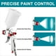 thumbnail image 3 of Juego de Pistola Pulverizadora de Aire HVLP con Vaso de Pintura Desechable de 600 Cc, con Compresor de Aire, Separador de Agua/Aceite, para Pintura de Bricolaje de Muebles, 3 of 5