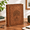 Brown-1.5 inch, variant on Black 1 Inch 3 Ring Leather Binder, Fits 8.5"x11" Letter Size Paper