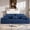 Navy Blue, variant on Sonovafurn 91" Chenille Cloud Sofa, 3-Seater Boneless Couch with High Density Foam & Pocket Springs, No Assembly Couch-in-a-Box, Non-Slip Base, Modern Grid Tufted Sofa for Living Room, Navy Blue