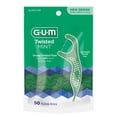 thumbnail image 3 of GUM Twisted Mint Floss Picks - Twisted Threads, Shred-Resistant Floss, Easy Grip Handle, 90 Count (Pack of 3) 270 Total, 3 of 9