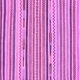 thumbnail image 1 of Ahgly Company Indoor Square Abstract Purple Modern Area Rugs, 8' Square, 1 of 4