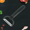 thumbnail image 2 of MAXFAVOR Black Ceramic Sharp Peeler Fruit Vegetable Potato Cabbage Parer Kitchen Portable Tool, 2 of 3