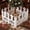 White_New#286, variant on Christmas Tree Fence Partition, Foldable Splicing Guardrail for Courtyards, Flower Beds and Lawns